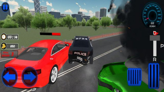 اسکرین شات بازی بازی ماشین پلیس جنگی 3