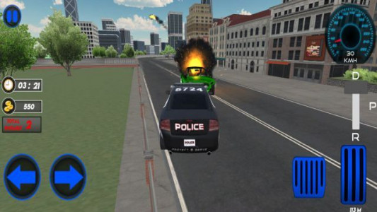 اسکرین شات بازی بازی ماشین پلیس جنگی 8