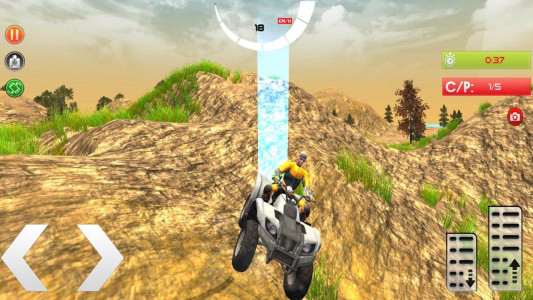 اسکرین شات بازی موتور بازی چهارچرخ 4