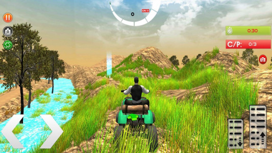 اسکرین شات بازی موتور بازی چهارچرخ 1