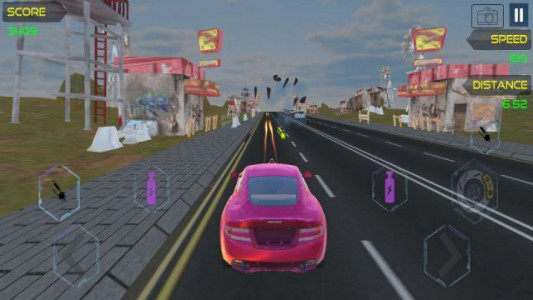 اسکرین شات بازی بازی ماشین جنگی در ترافیک 4