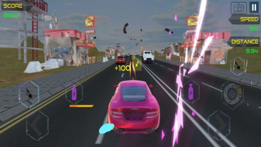 اسکرین شات بازی بازی ماشین جنگی در ترافیک 1