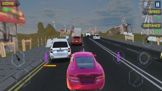 اسکرین شات بازی بازی ماشین جنگی در ترافیک 2