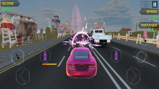 اسکرین شات بازی بازی ماشین جنگی در ترافیک 5