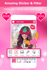 اسکرین شات برنامه Video Slideshow Maker - Love Video Maker 360 6