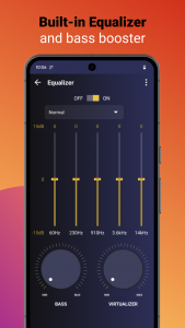 اسکرین شات برنامه Music Player 8