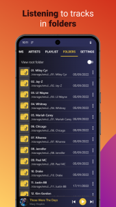 اسکرین شات برنامه Music Player 7