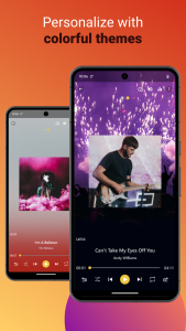 اسکرین شات برنامه Music Player 6