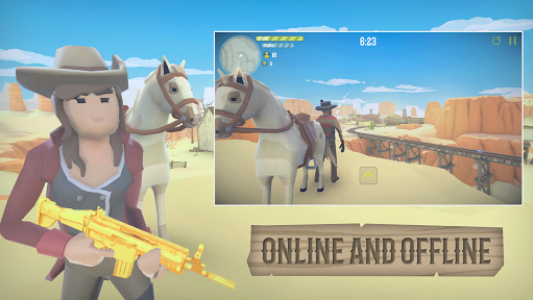 اسکرین شات بازی Red West Royale: Practice Editing 1