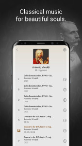 اسکرین شات 2 برنامه Classical Music Ringtones