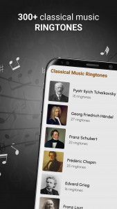 اسکرین شات برنامه Classical Music Ringtones 6