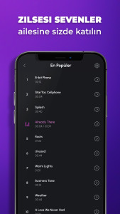 اسکرین شات 3 برنامه Telefon Zil Sesleri