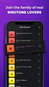 اسکرین شات برنامه Phone Ringtones 3