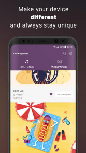 اسکرین شات برنامه Cool Ringtones for Android™ 6
