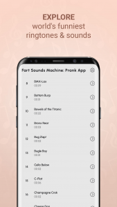 اسکرین شات برنامه Fart Sounds Machine: Prank App 4