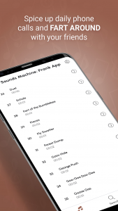 اسکرین شات برنامه Fart Sounds Machine: Prank App 5