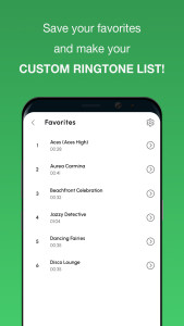 اسکرین شات 4 برنامه Loud Phone Ringtones