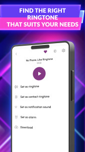 اسکرین شات 2 برنامه Music Ringtones and Sounds