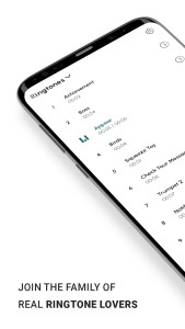 اسکرین شات 1 برنامه Message Ringtones - SMS sounds
