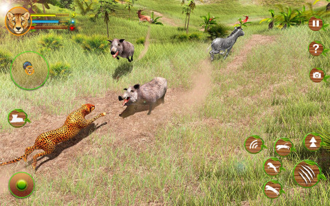 اسکرین شات بازی Cheetah Attack Simulator 3D Game Cheetah Simulator 3