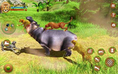 اسکرین شات بازی Cheetah Attack Simulator 3D Game Cheetah Simulator 2