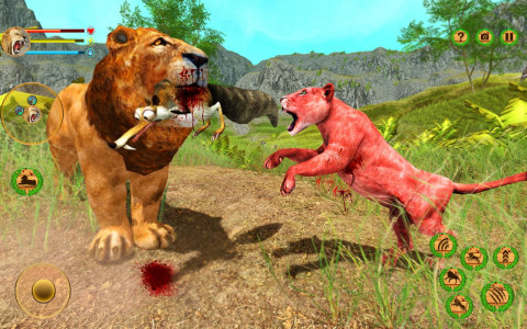 اسکرین شات بازی Lion Simulator Attack 3d Game 3