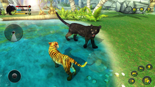 اسکرین شات برنامه Panther simulator 3d animal games 7
