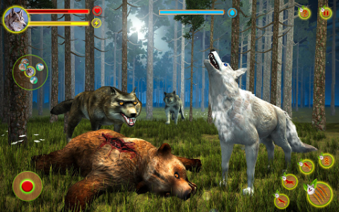 اسکرین شات بازی Wolf Simulator Attack 3D: Wolf Games 1