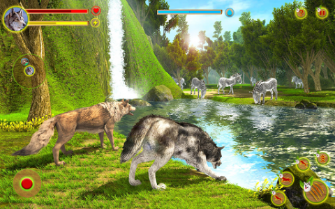 اسکرین شات بازی Wolf Simulator Attack 3D: Wolf Games 3