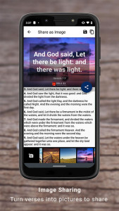 اسکرین شات برنامه Bible Offline App Free + Audio, KJV, Daily Verse 7