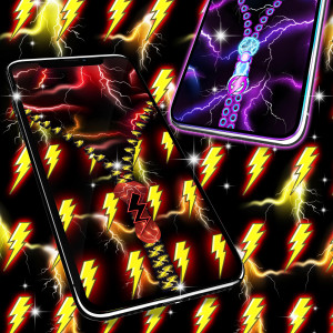 اسکرین شات 4 برنامه Electric lock screen