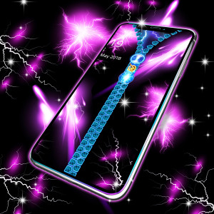اسکرین شات 6 برنامه Electric lock screen