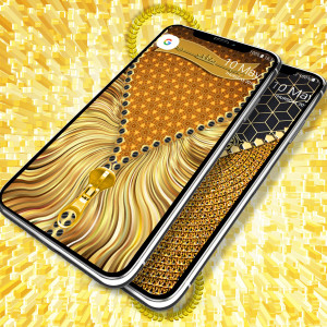 اسکرین شات 7 برنامه Gold lock screen