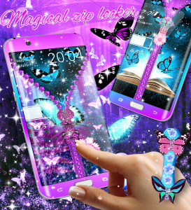 اسکرین شات 1 برنامه Magical zip locker