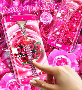 اسکرین شات 1 برنامه Roses zip locker