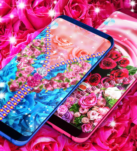 اسکرین شات 4 برنامه Roses zip locker