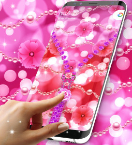 اسکرین شات 6 برنامه Lock screen for girls