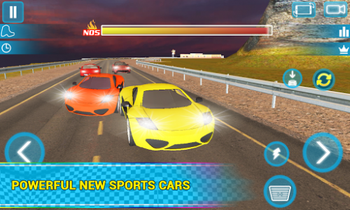 اسکرین شات بازی Airborne Real Car Racing - Free Games 2020 4
