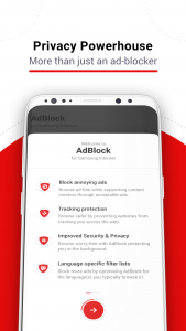 اسکرین شات برنامه AdBlock for Samsung Internet 4