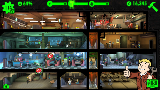 اسکرین شات بازی Fallout Shelter 8