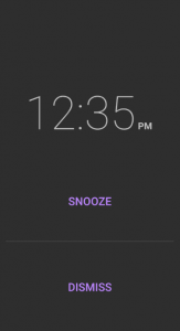 اسکرین شات برنامه Simple Alarm Clock 1