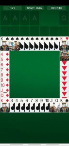 اسکرین شات بازی Solitaire 7