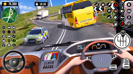 اسکرین شات بازی Bus Driving School : Bus Games 4