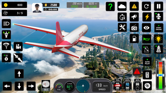 اسکرین شات بازی Flight Simulator : Plane Games 4