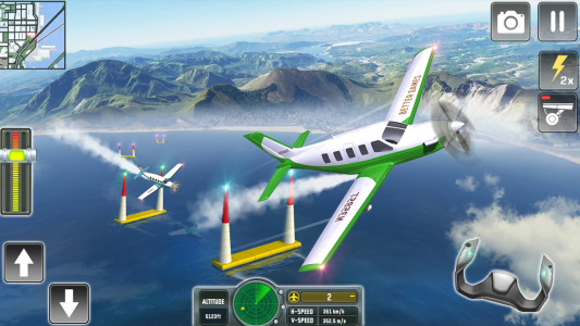 اسکرین شات بازی Flight Simulator : Plane Games 7