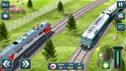 اسکرین شات بازی Euro Train Driver Train Games 4