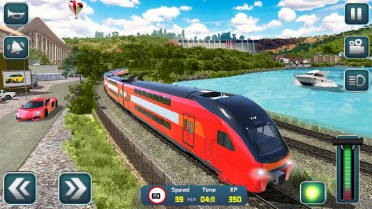اسکرین شات بازی Euro Train Driver Train Games 3