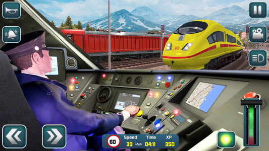 اسکرین شات بازی Euro Train Driver Train Games 1