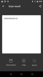 اسکرین شات 4 برنامه QR Code Reader & Generator