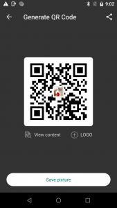 اسکرین شات 3 برنامه QR Code Reader & Generator